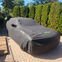 Custom Etched Dodge Challenger Scat Pack Car Cover