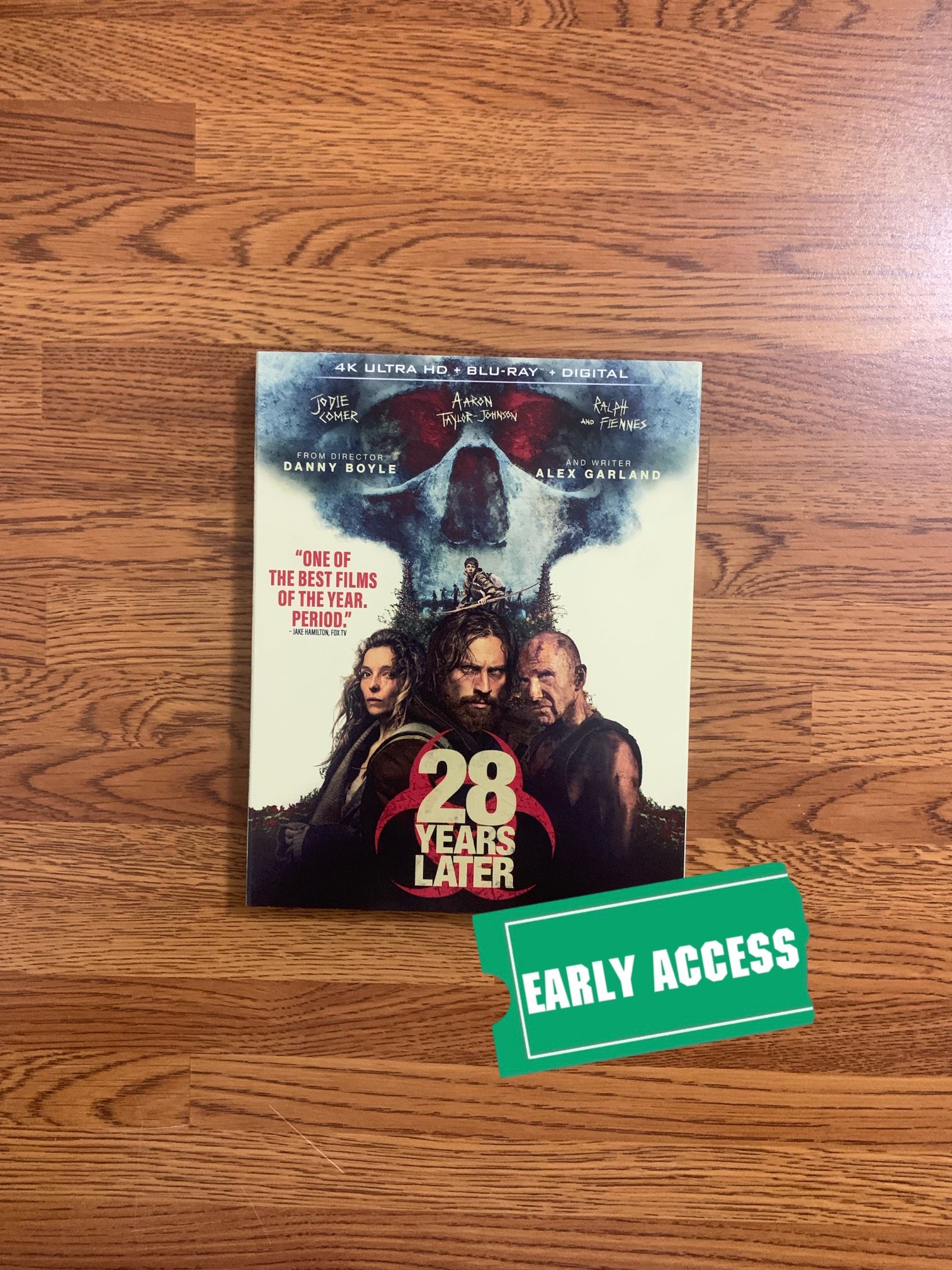 28 Years Later (Early Access) 4K UHD Blu-ray Combo Pack [4K UHD Blu-ray + Blu-ray]