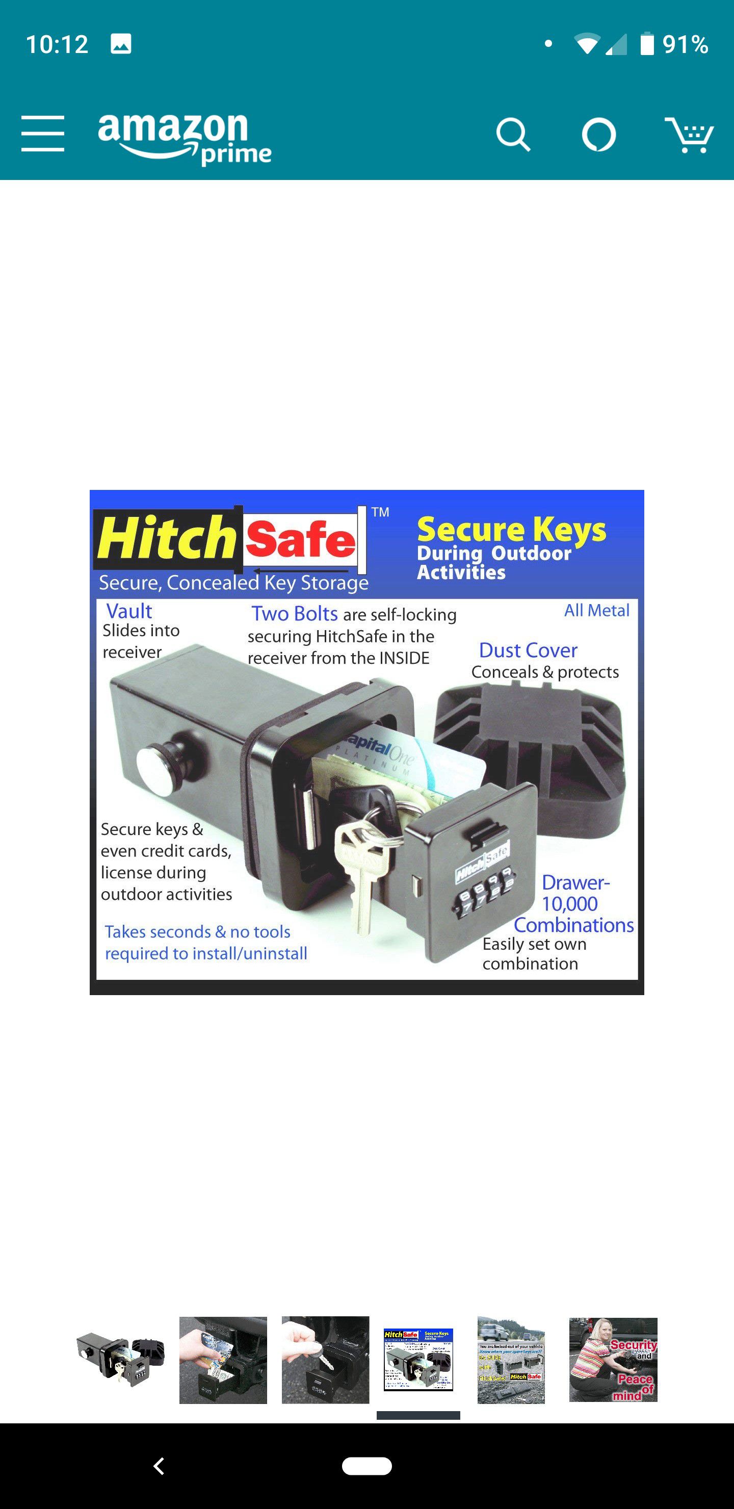 Brand New Hitch Lock Box