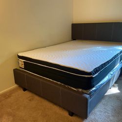 Queen Mattress Come With Headboard & Footboard and Box Spring - Same Day Delivery 