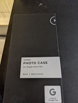 Google pixel 3 xl black photo case