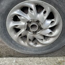 Stardust Rims With Tire No Center Caps