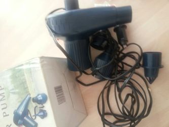 Inflator with attachments Car plug