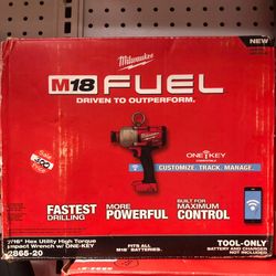Milwaukee New 7/16” High Torque Impact Wrench One Key 