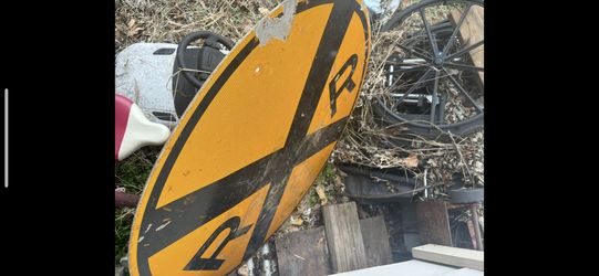 Large Rail Road Sign