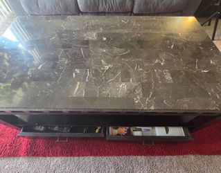 Granite Top Living Room Set
