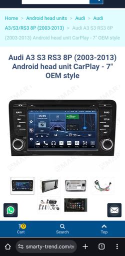 Android head unit CarPlay - 7" OEM style