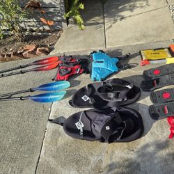 Two Touring Kayaks