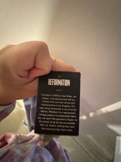Reformation Clothing Item with Tags