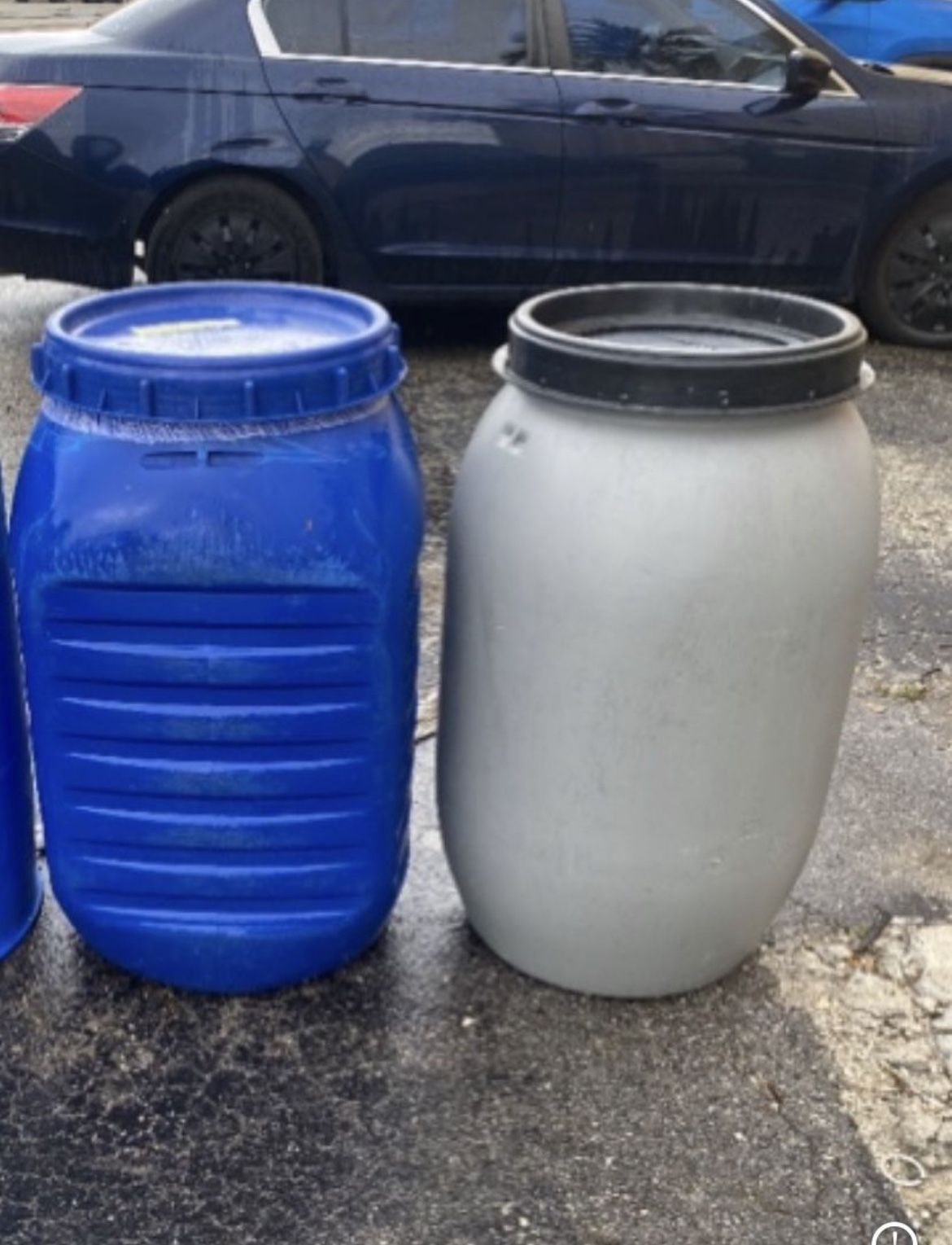 55 gallons plastic barrels open top food grade , shipping barrel , drums , drum
