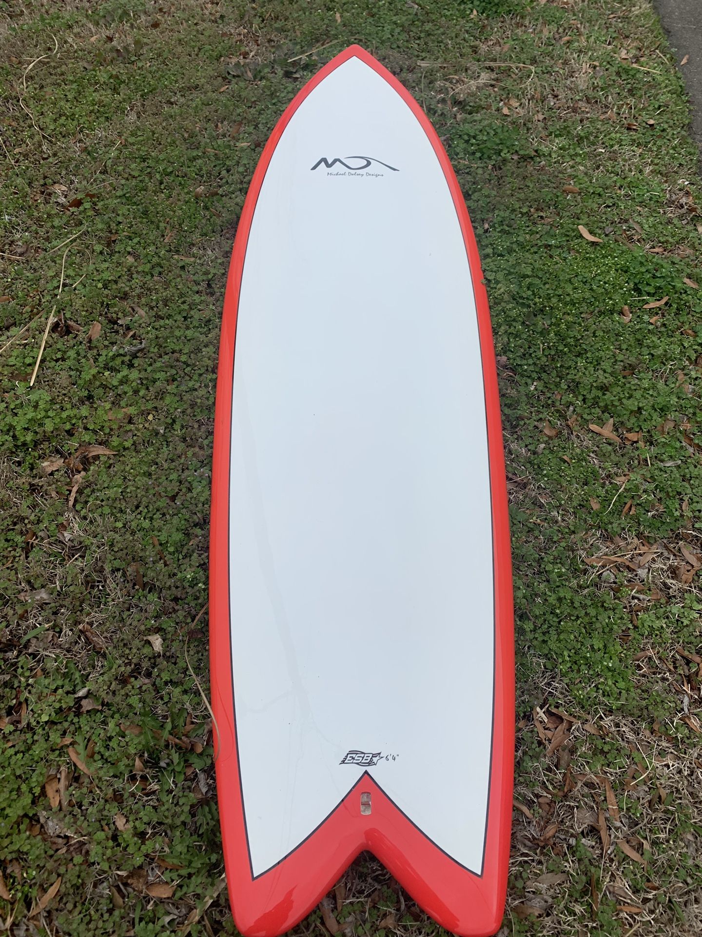 New 6’4 Epoxy Fish Surfboard!