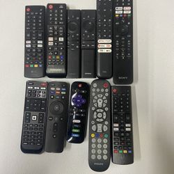 Original Smart TVs Remote Controls for Samsung, LG, Sony, Philips, Vizio, Insignia, Ruko TV