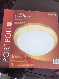 Light Led Flush Mount Brand New