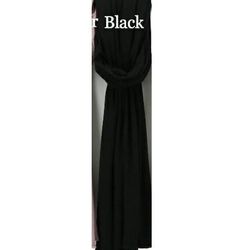 Womens Black Premium Jersey Hijab