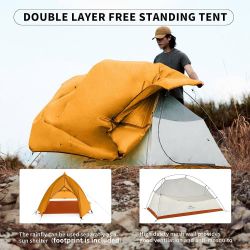 Naturehike cloud up tent for 2 person