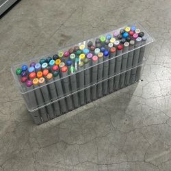 72 Piece Copic Marker Set. Larger Unused. 