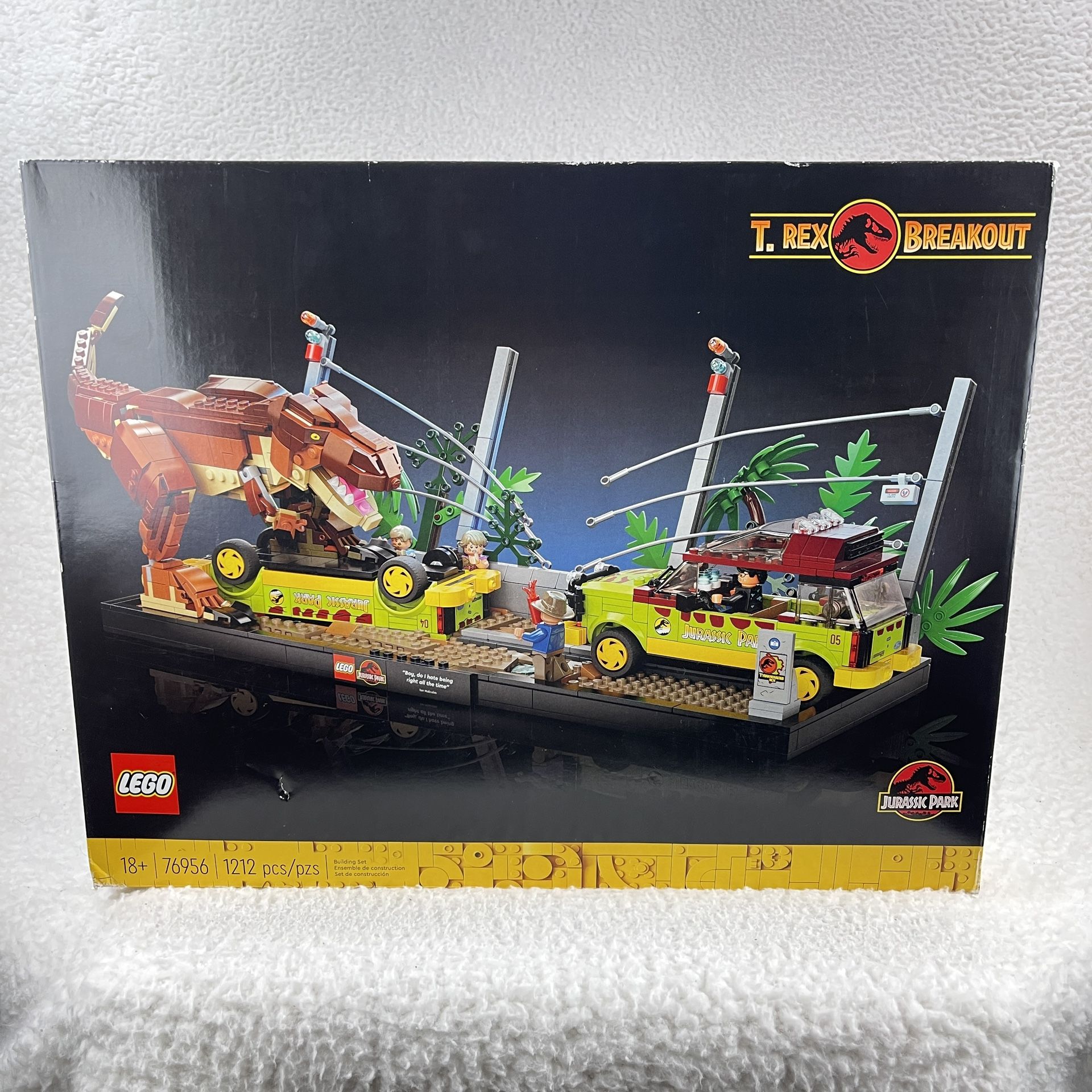 Lego Jurassic Park T-Rex Breakout Set 76956