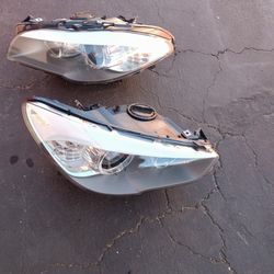 2011-2013 Bmw 528i 550i M5 F10 Headlights Xenon Hid With All The Accessories Oem. 