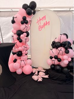 Decoración con globos