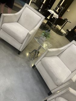 Four Salon Chairs Very Good Quality Solid Built