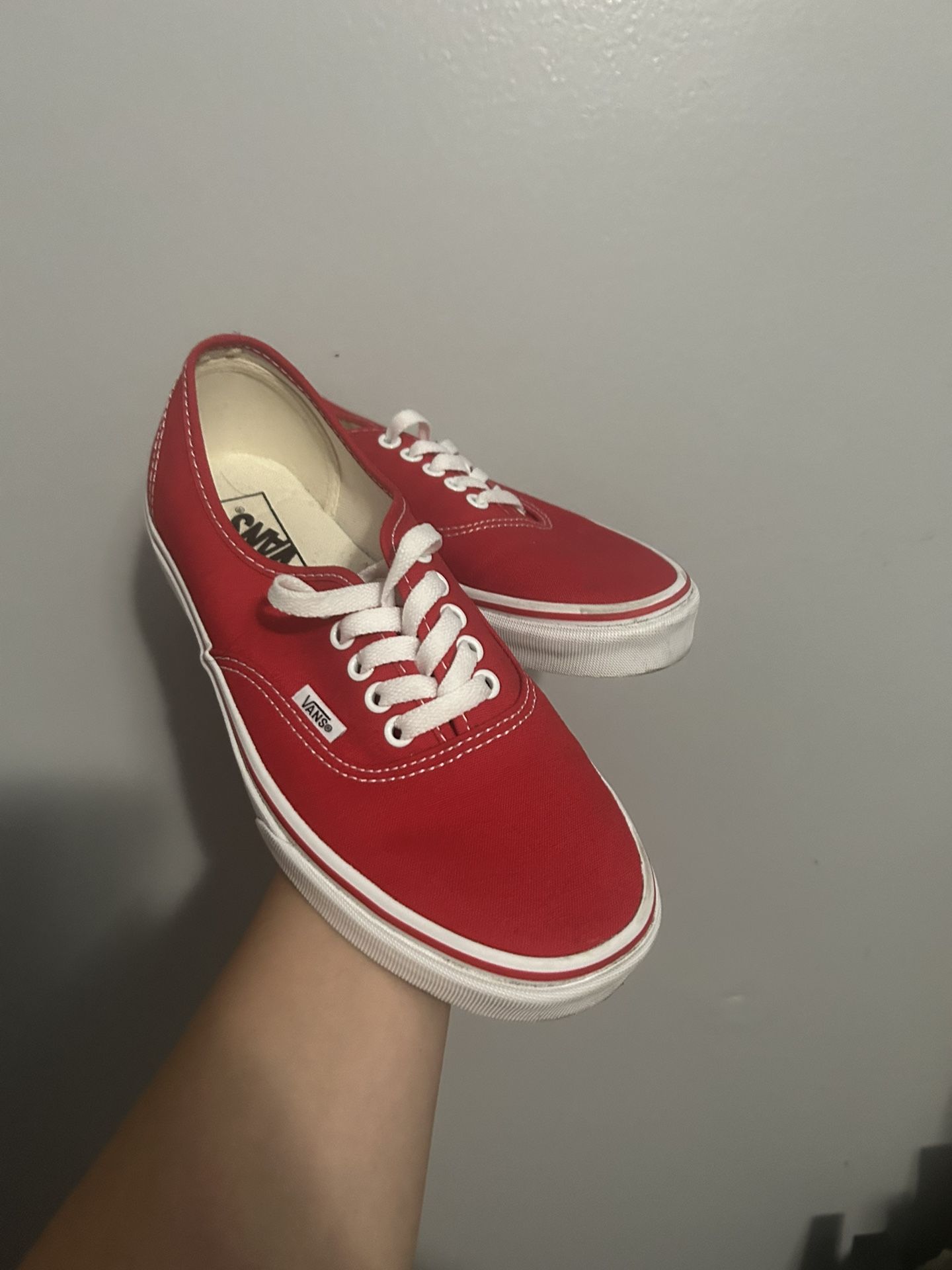 Women’s Red Vans
