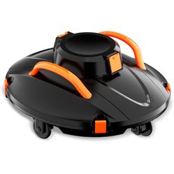 New In Box Cordless Robotic Pool Cleaner, 110 Min Runtime Pool Vacuum, Self-paking, Lightweight, Ideal for Above Ground Pools up to 914 sq.ft