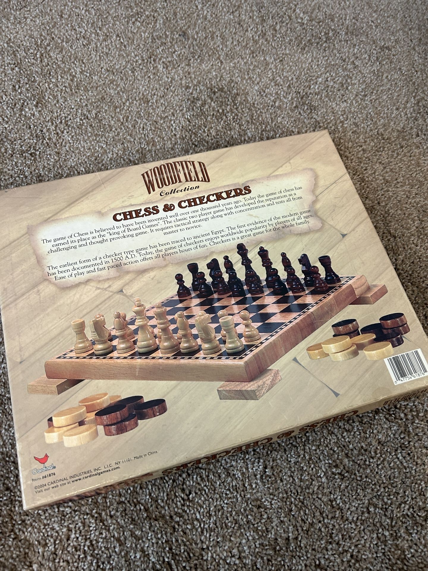 Chess And Checkers Barely Used