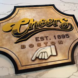 CHEERS Bar Sign