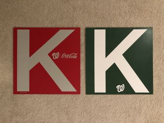 Washington Nationals “K Street” Signs