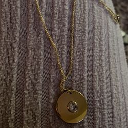 Gold Necklace Pendant