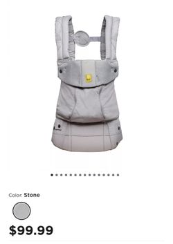 LILLE Baby Carrier, Brand New, With Tags. Color Stone 