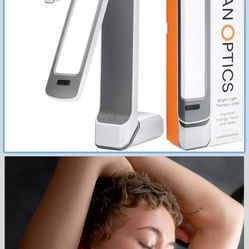 Circadian Optics Lumos 2.0 Bright Light Therapy Desk Lamp | As Seen On Shark Tank | Ultra Powerful 10,000 LUX Brightness | 5500K Color Mimics Noon Day