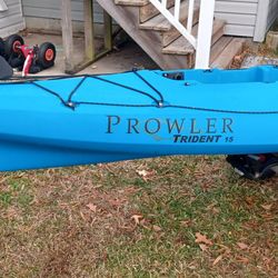 Ocean Kayak - Prowler Trident 15 and Malone Trailer 