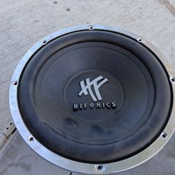 Subwoofer 12" Hifonics ,dual 4-Homs