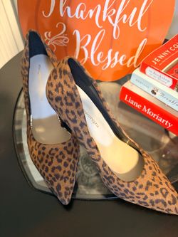 Leopard stilettos