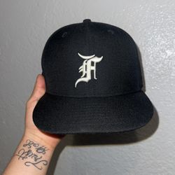 New Era Fear Of God Fitted Hat (Black)