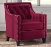 (2) Red Wine Armchairs!