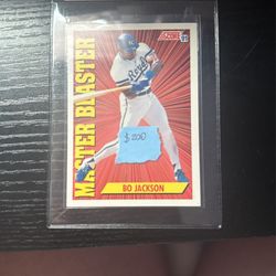1991 Score Bo Jackson Master Blaster #692