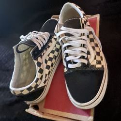 Checkerboard Vans