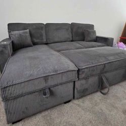 Brand New Convertible Sectional sofa Sleeper 