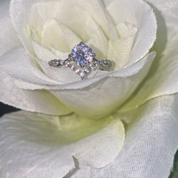 Zircon Diamond ring 