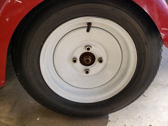 Set Of Tires And Rims 165/70R12
