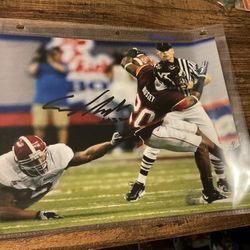 Eryk Anders Autographed 8x10 Photo UFC Fighter, Ex Alabama Crimson Tide Linebacker 