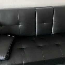 Leather Futon 