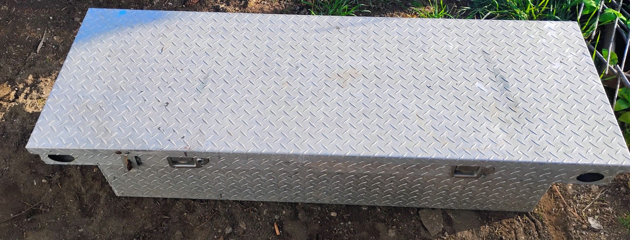 Silver Tool Box For Pick Up Truck 