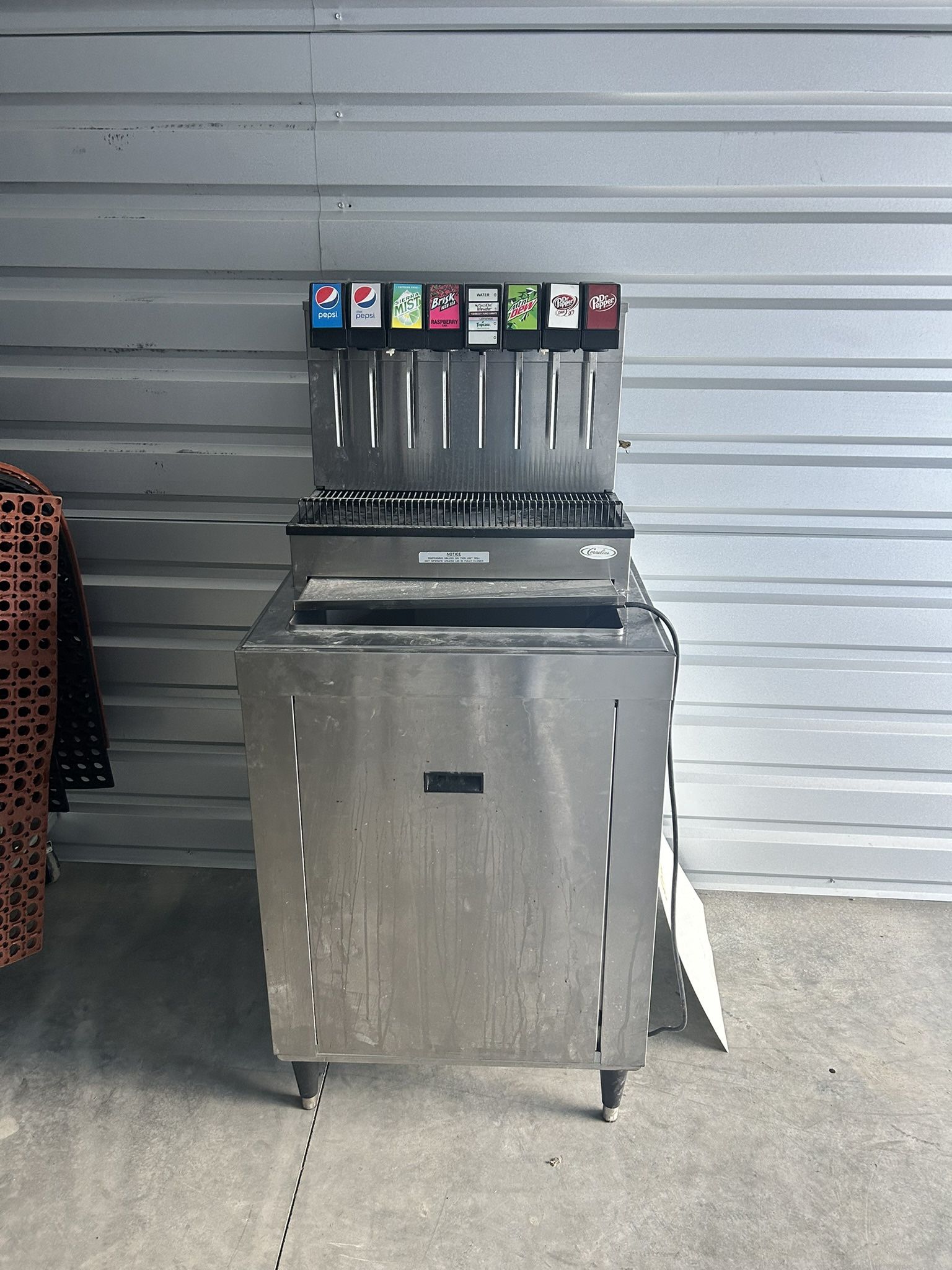 Cornelius CB2323A commercial soda dispenser