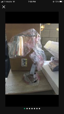 Touch desk lamp base