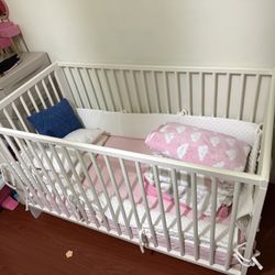 Ikea Baby Crib + Matress