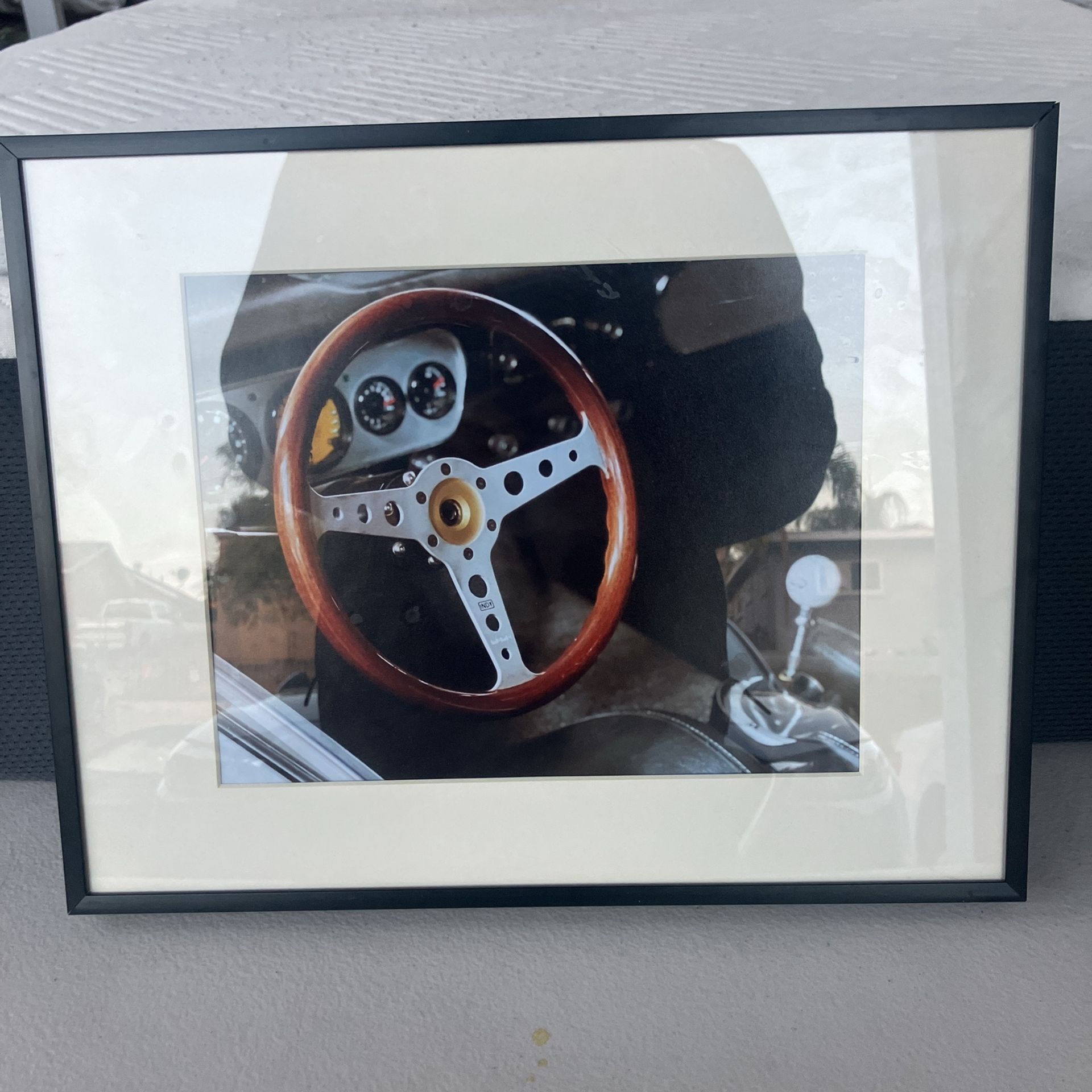 Racing Cockpit Picture Frame