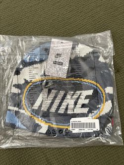 Supreme Nike Oval Beanie Blue Camo NIB NWT Authentic